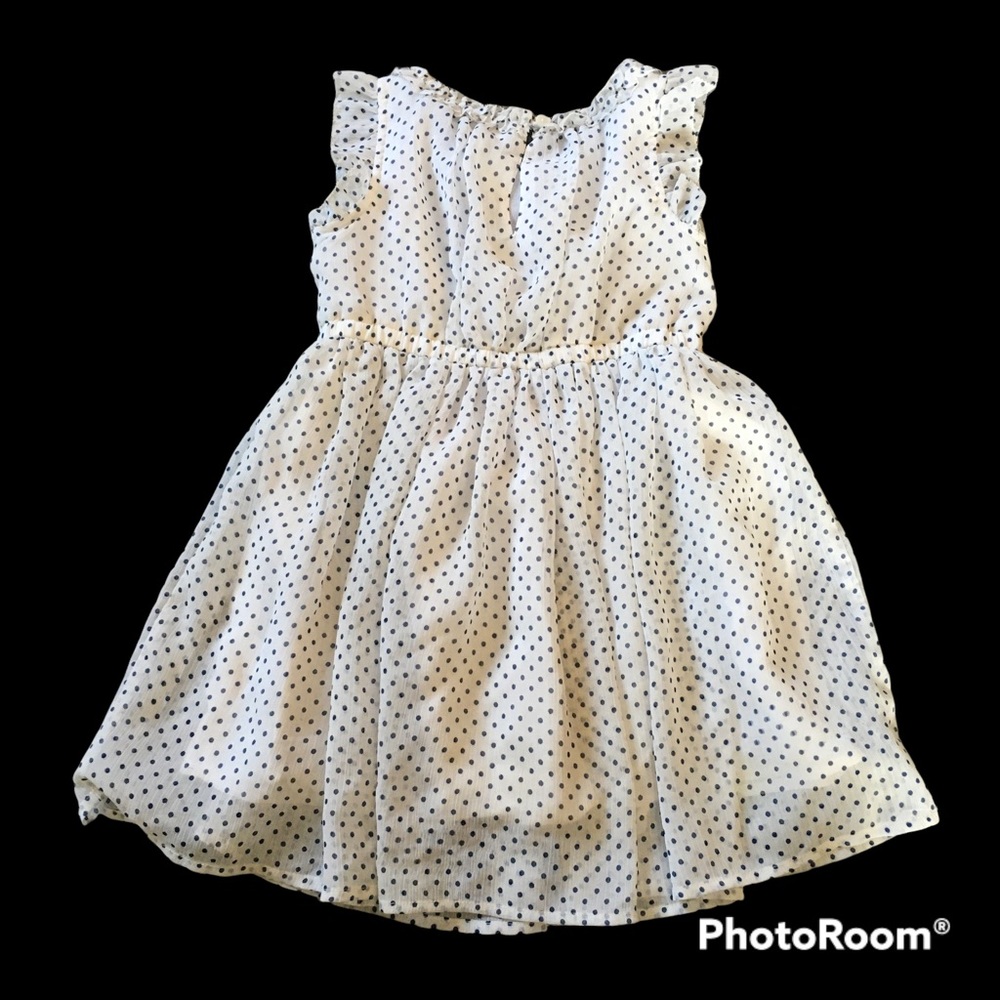 OshKosh Bgosh white W/ blue Dots size 3T